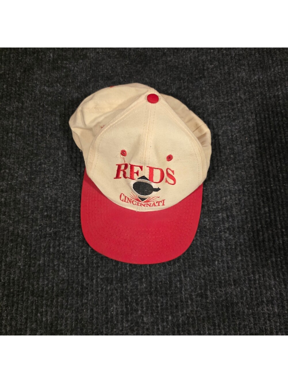 Vintage Eds West Cincinnati Reds Baseball Cap One Size Fits All